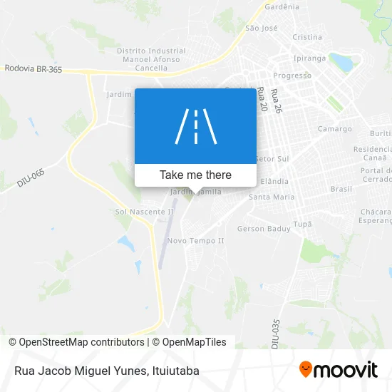 Rua Jacob Miguel Yunes map