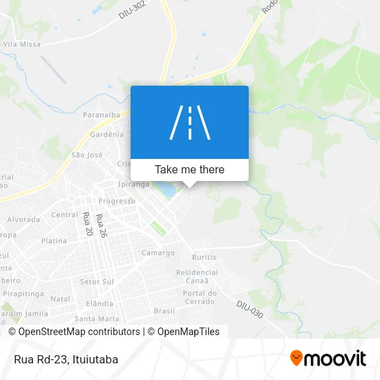 Rua Rd-23 map