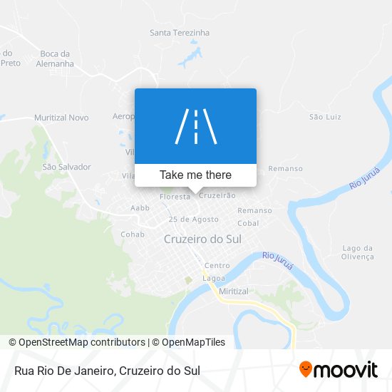 Mapa Rua Rio De Janeiro