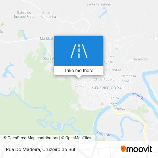 Rua Do Madeira map