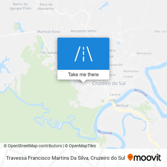 Travessa Francisco Martins Da Silva map