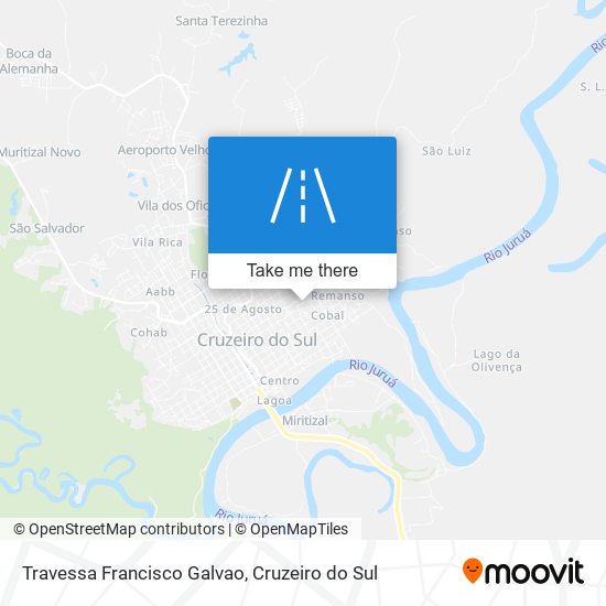 Travessa Francisco Galvao map