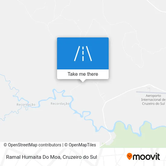 Ramal Humaita Do Moa map