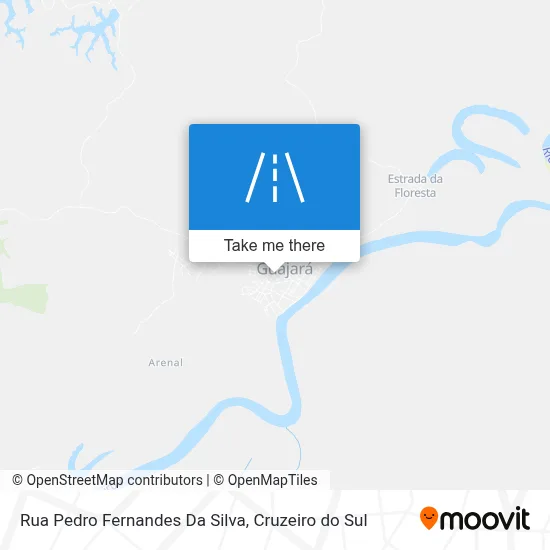 Rua Pedro Fernandes Da Silva map