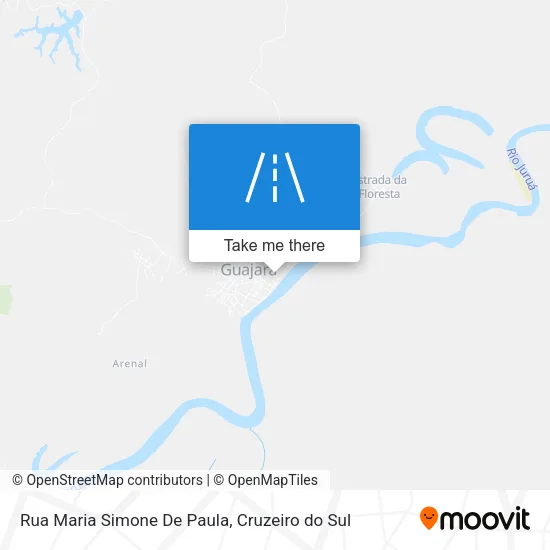 Rua Maria Simone De Paula map