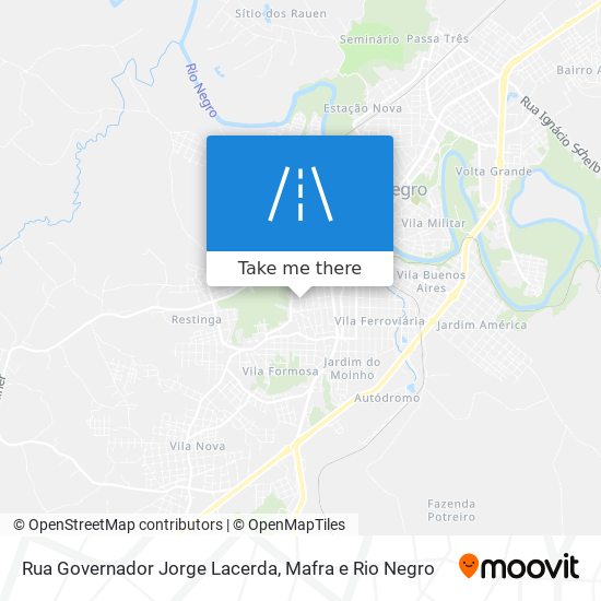 Rua Governador Jorge Lacerda map