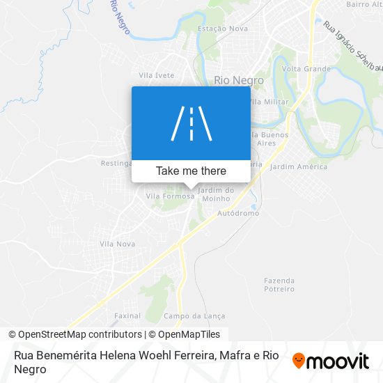 Rua Benemérita Helena Woehl Ferreira map