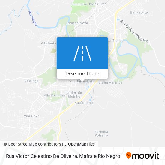 Rua Victor Celestino De Oliveira map