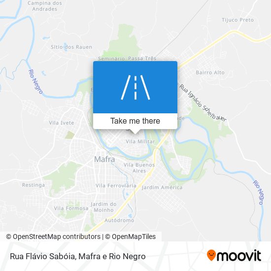 Rua Flávio Sabóia map