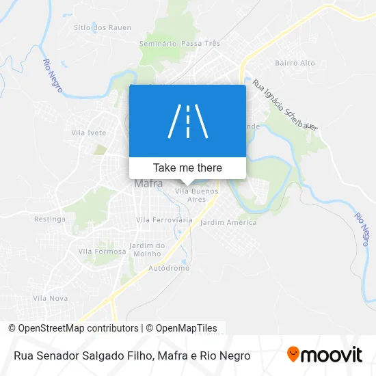Rua Senador Salgado Filho map