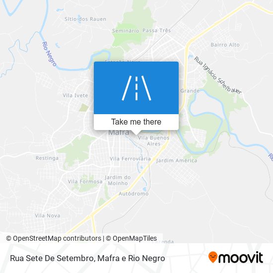 Rua Sete De Setembro map