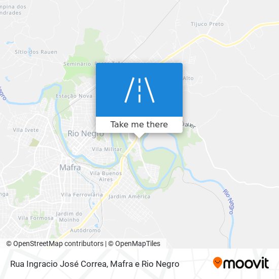 Rua Ingracio José Correa map