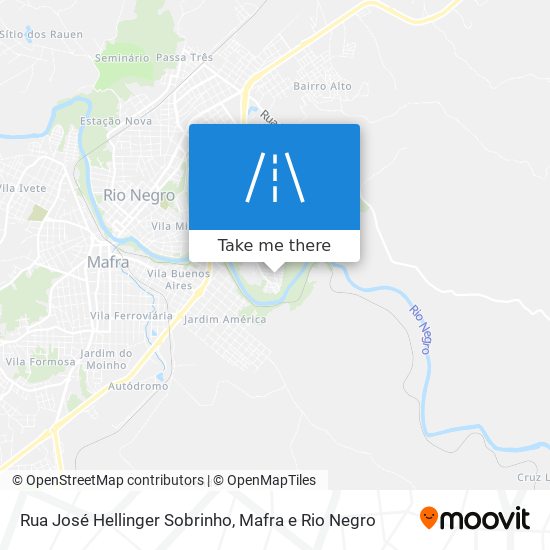 Rua José Hellinger Sobrinho map