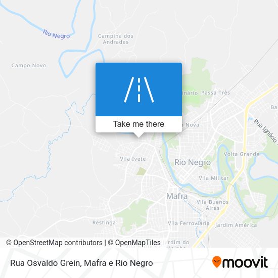 Rua Osvaldo Grein map