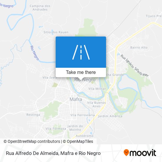 Rua Alfredo De Almeida map