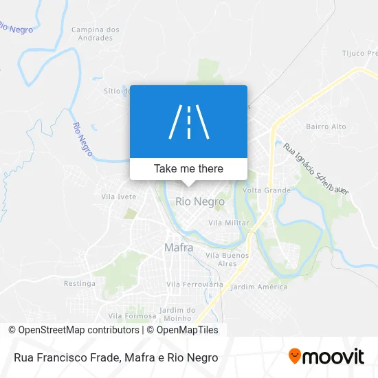 Rua Francisco Frade map