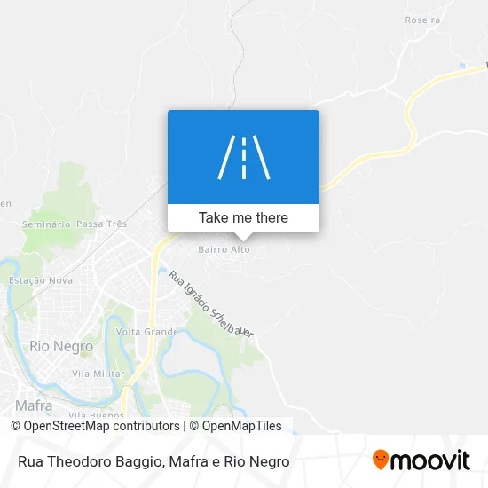 Rua Theodoro Baggio map