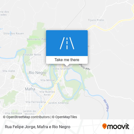 Rua Felipe Jorge map