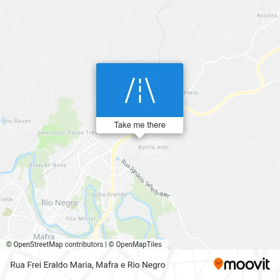 Rua Frei Eraldo Maria map