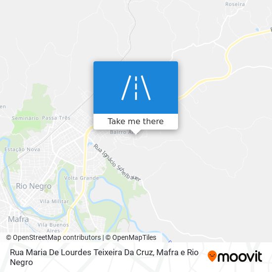 Rua Maria De Lourdes Teixeira Da Cruz map