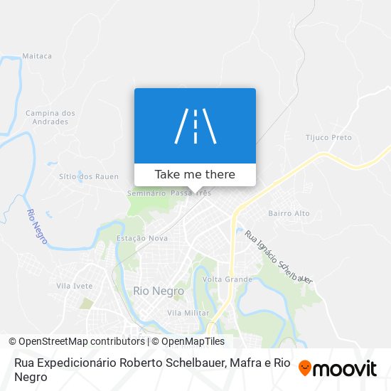 Rua Expedicionário Roberto Schelbauer map