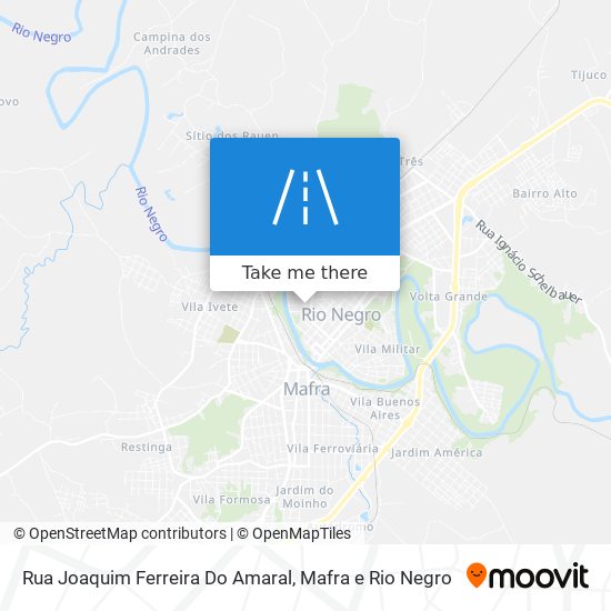 Mapa Rua Joaquim Ferreira Do Amaral