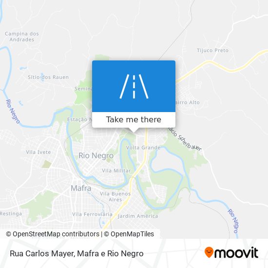 Mapa Rua Carlos Mayer