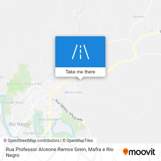 Rua Professor Alceone Ramos Grein map