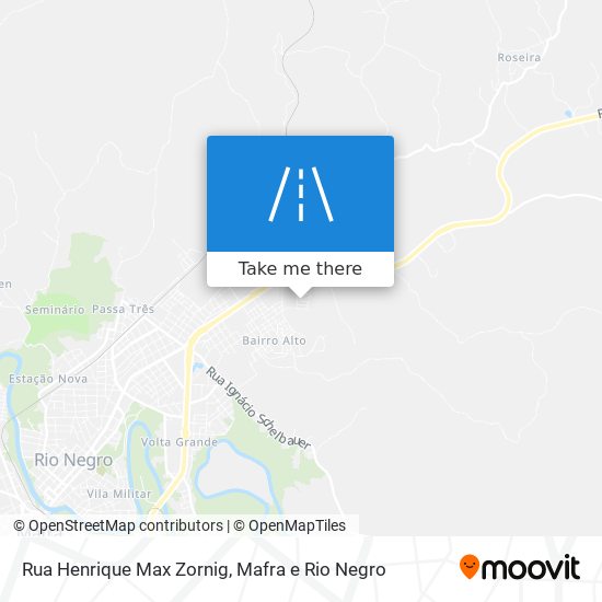 Rua Henrique Max Zornig map