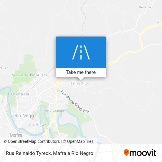 Rua Reinaldo Tyreck map