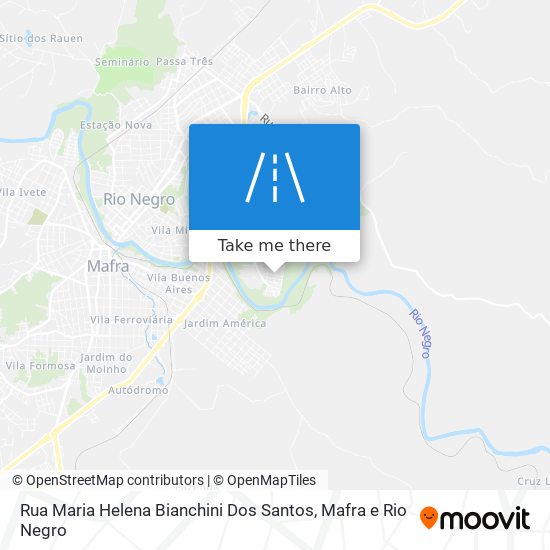 Rua Maria Helena Bianchini Dos Santos map