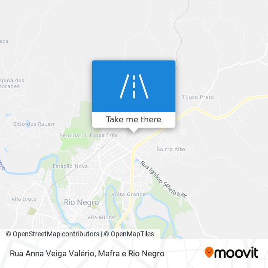 Rua Anna Veiga Valério map