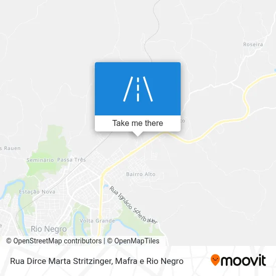 Rua Dirce Marta Stritzinger map