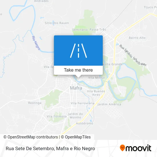 Rua Sete De Setembro map