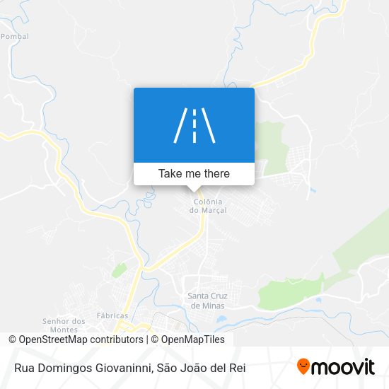 Rua Domingos Giovaninni map