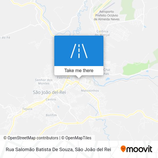 Rua Salomão Batista De Souza map