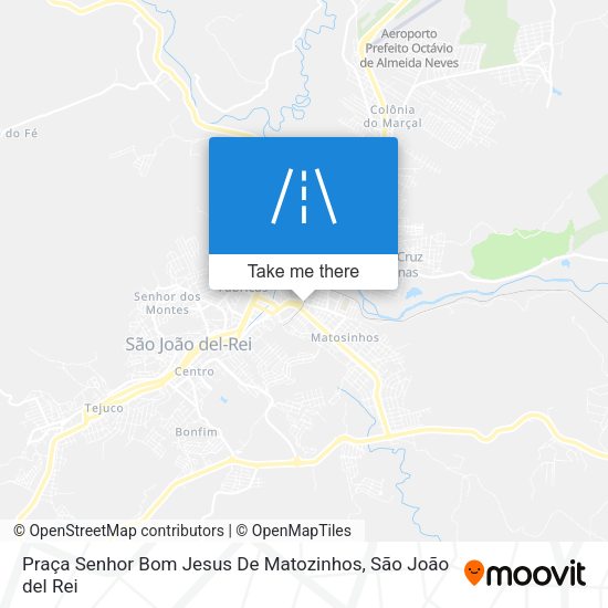 Praça Senhor Bom Jesus De Matozinhos map