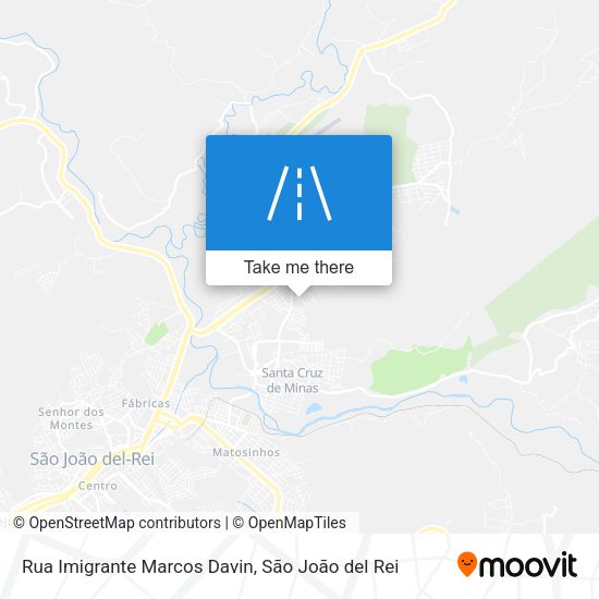 Rua Imigrante Marcos Davin map