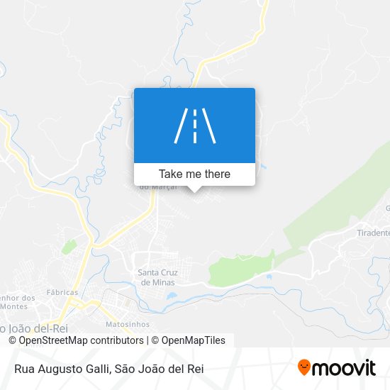 Rua Augusto Galli map