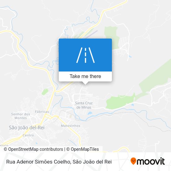 Rua Adenor Simões Coelho map