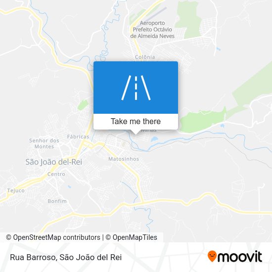 Rua Barroso map
