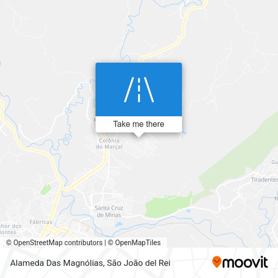 Alameda Das Magnólias map
