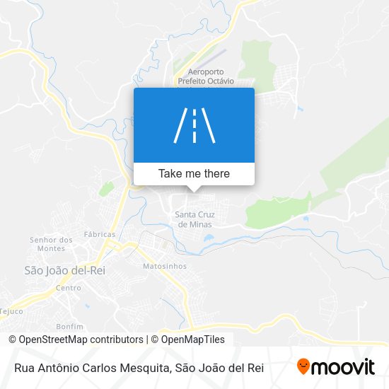 Rua Antônio Carlos Mesquita map
