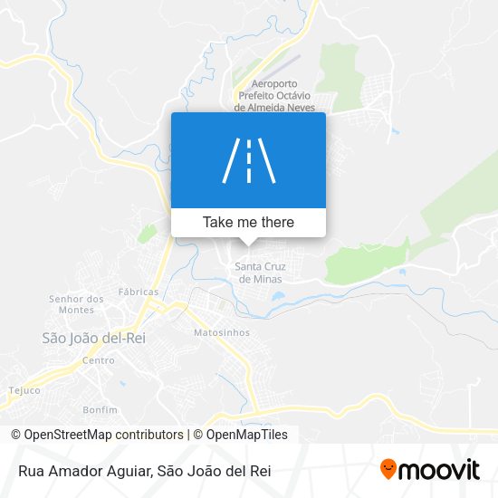 Rua Amador Aguiar map