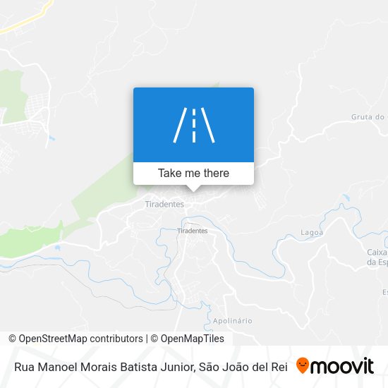 Rua Manoel Morais Batista Junior map