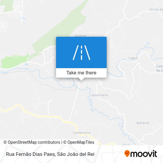Rua Fernão Dias Paes map