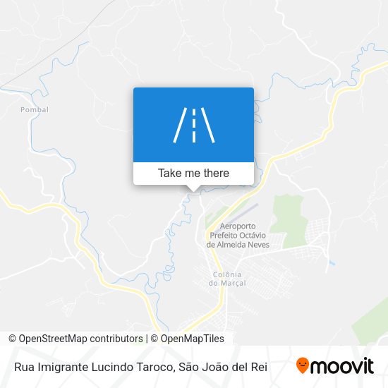 Rua Imigrante Lucindo Taroco map