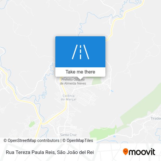 Rua Tereza Paula Reis map