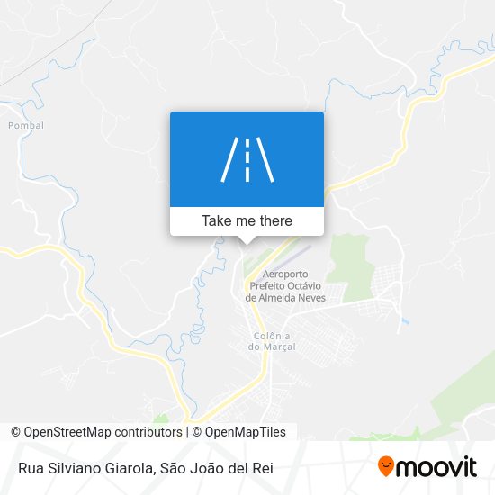Rua Silviano Giarola map