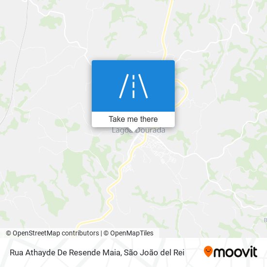 Rua Athayde De Resende Maia map